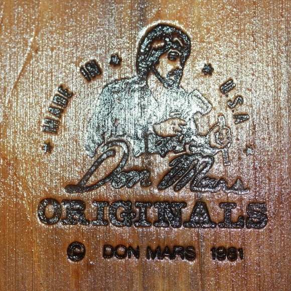 Don Mars Handmade Wood Business Card Holder - Picture 5 of 5